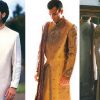 pakistani men wedding sherwani