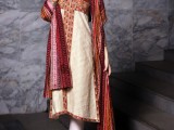 bareeze formal dresses for winter