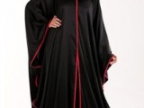 open front abaya
