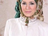 hijab styles for long faces