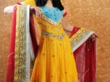 Pakistani bridal Mehndi dresses 2026 pictures for girls