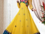 yellow Frock Designs for women in Pakistan