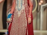 beautiful pakistani brides dresses red