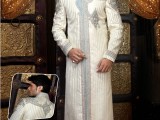groom wedding dress indo western