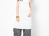 Casual palazzo pants with kurti