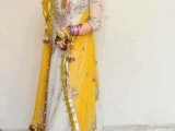 bridal mehndi dresses