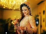 embroidered bridal mehndi dresses