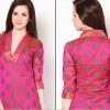 churidar neck designs with Borders