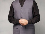 waistcoat men kurta