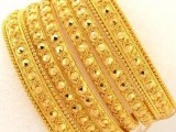 gold bangles fashion