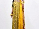 Mehndi dress for dulhan