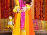Mehndi dress for dulhan