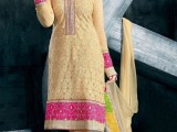Mid Length Shirts with Straight Cut Shalwars